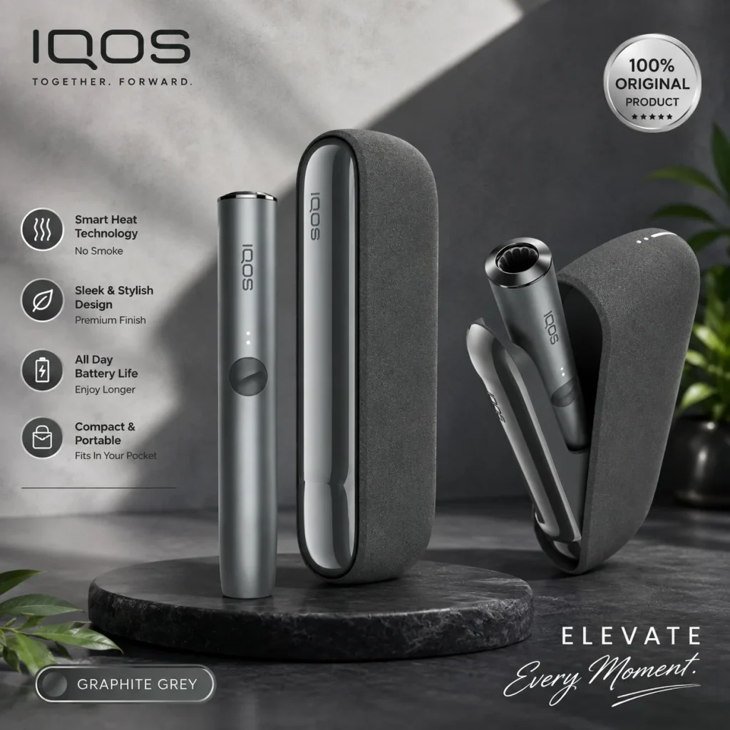 IQOS ILUMA Pebble Grey – Buy Online in Dubai UAE