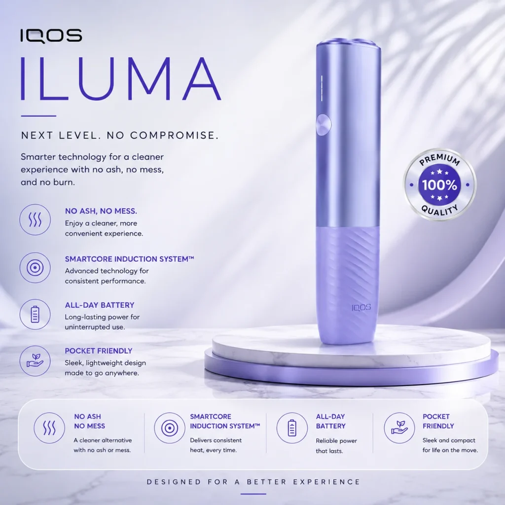 IQOS ILUMA i ONE Violet – Buy Online in Dubai UAE