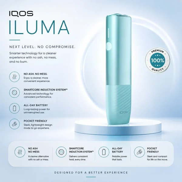 IQOS ILUMA i One Blue – Buy Online in Dubai & Ajman