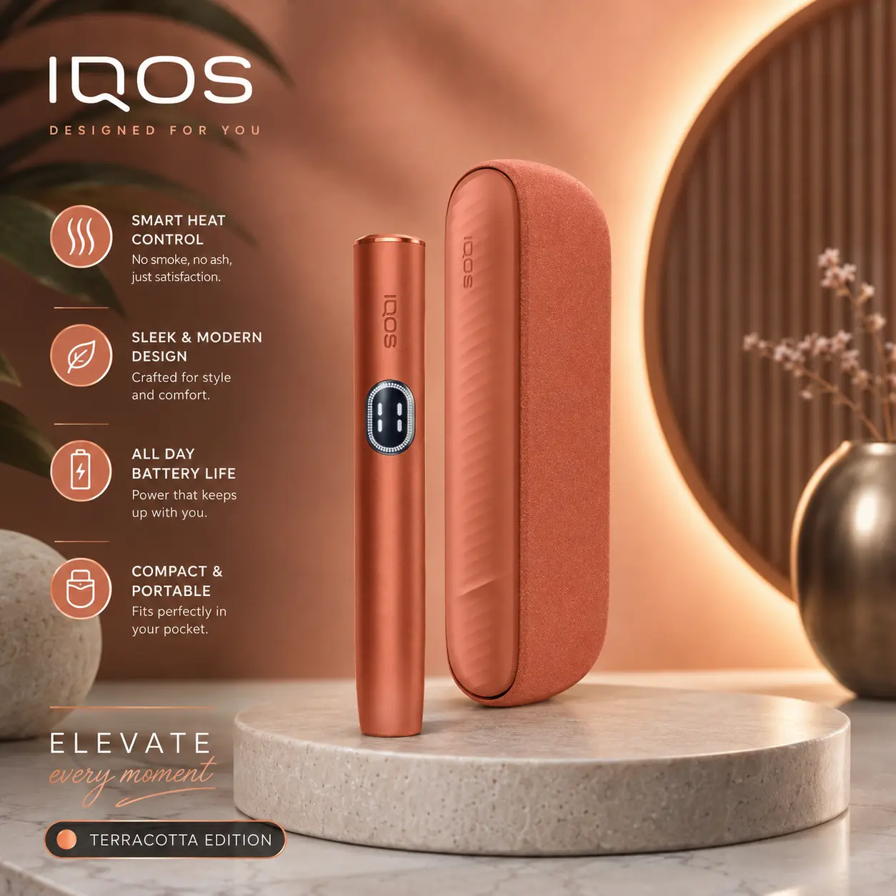 IQOS ILUMA i Standard Orange Dubai
