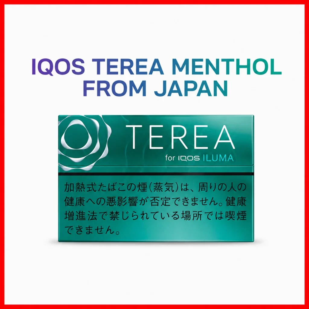 IQOS TEREA Menthol From Japan