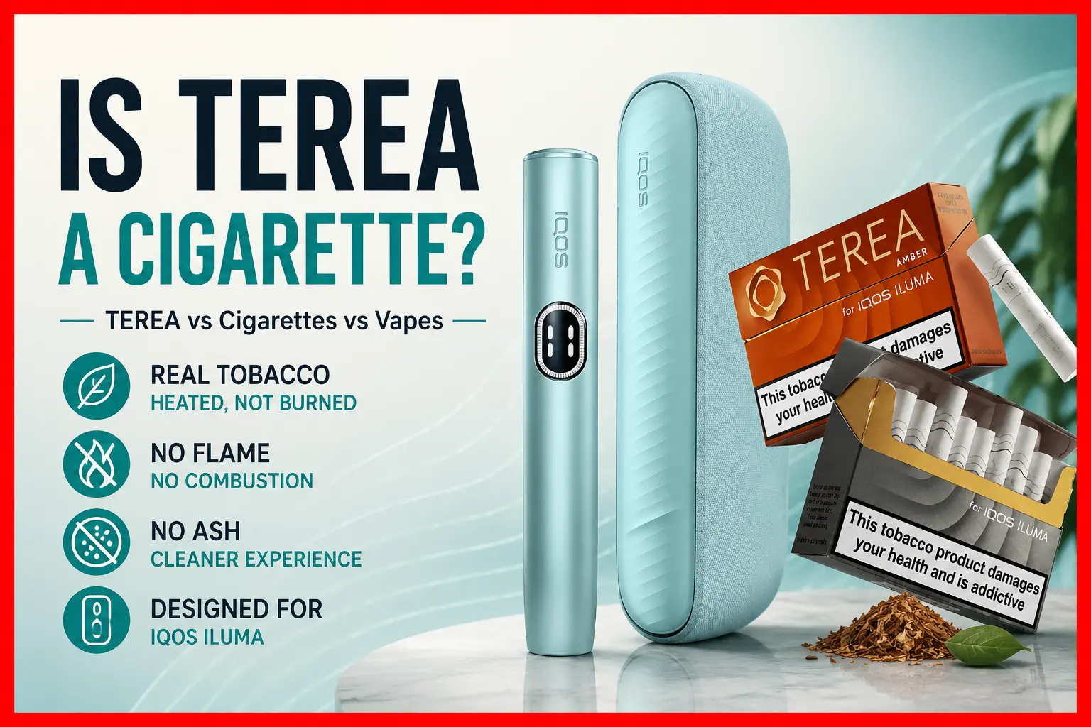 Is TEREA IQOS a Cigarette Myth vs Fact