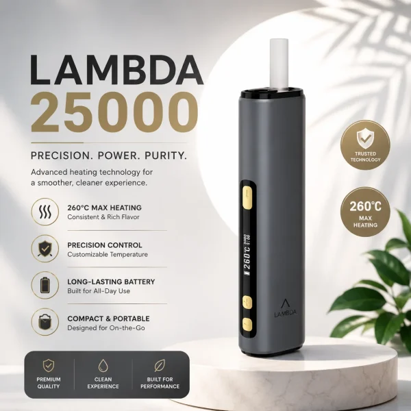 Lambda i8 Grey Device – Buy Online for TEREA Sticks in UAE