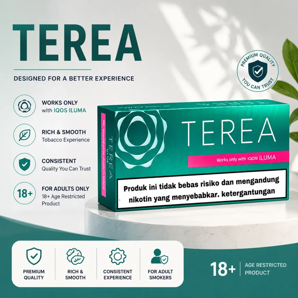 TEREA Black Green Indonesian – Buy for IQOS ILUMA in Dubai