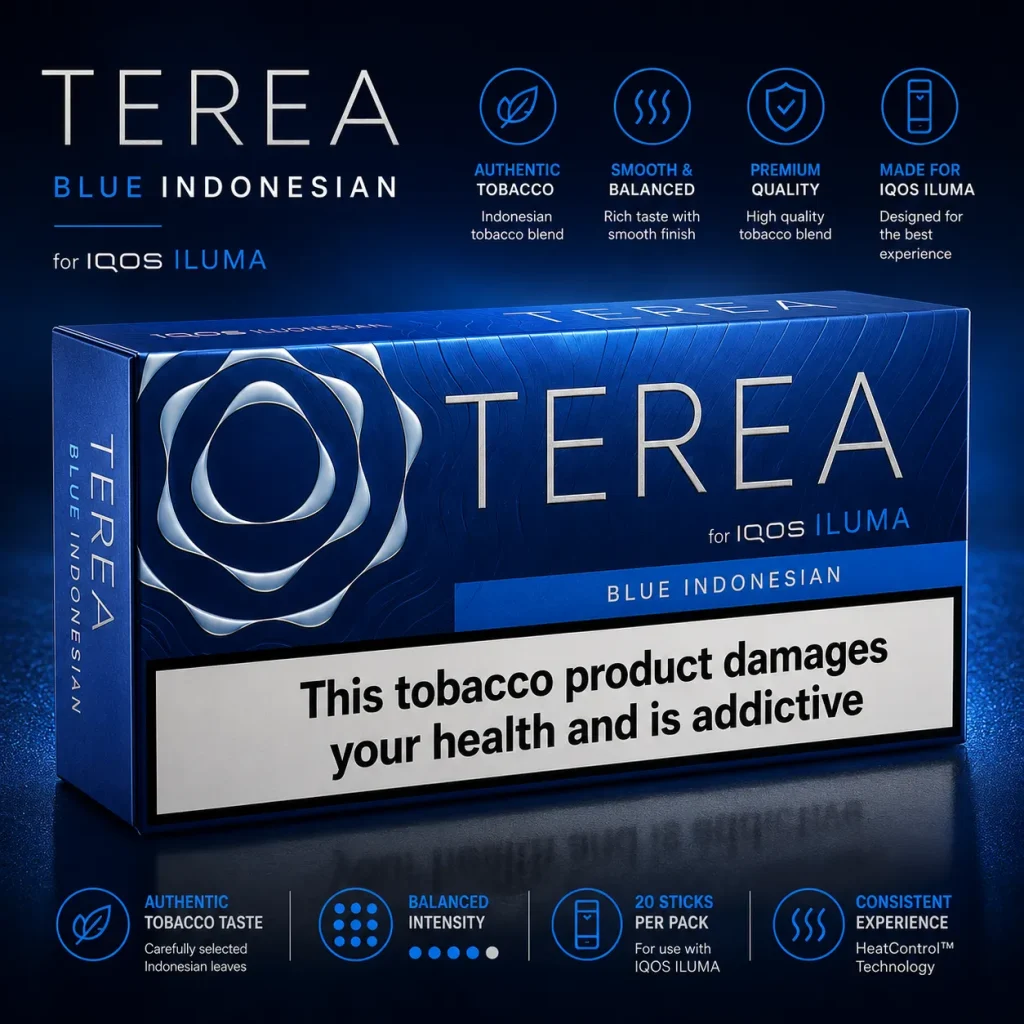 TEREA Blue Indonesian -IQOS Terea Indonesia Collection