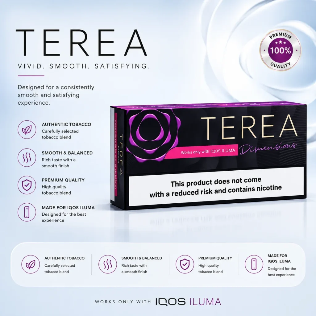 TEREA Dimensions Yugen Indonesian – Buy for IQOS ILUMA in Dubai