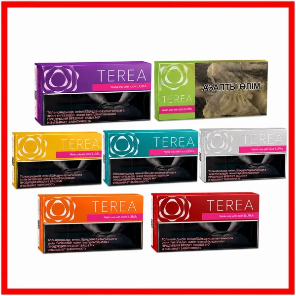 TEREA Kazakhstan Flavors (variants)
