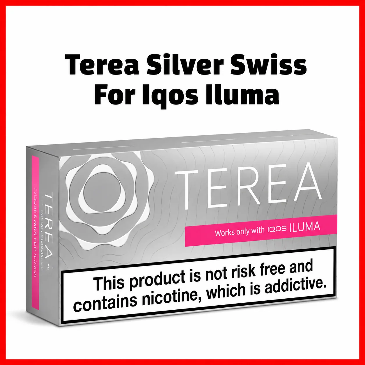 TEREA Silver Swiss For IQOS Iluma TEREA Silver Swiss For IQOS Iluma