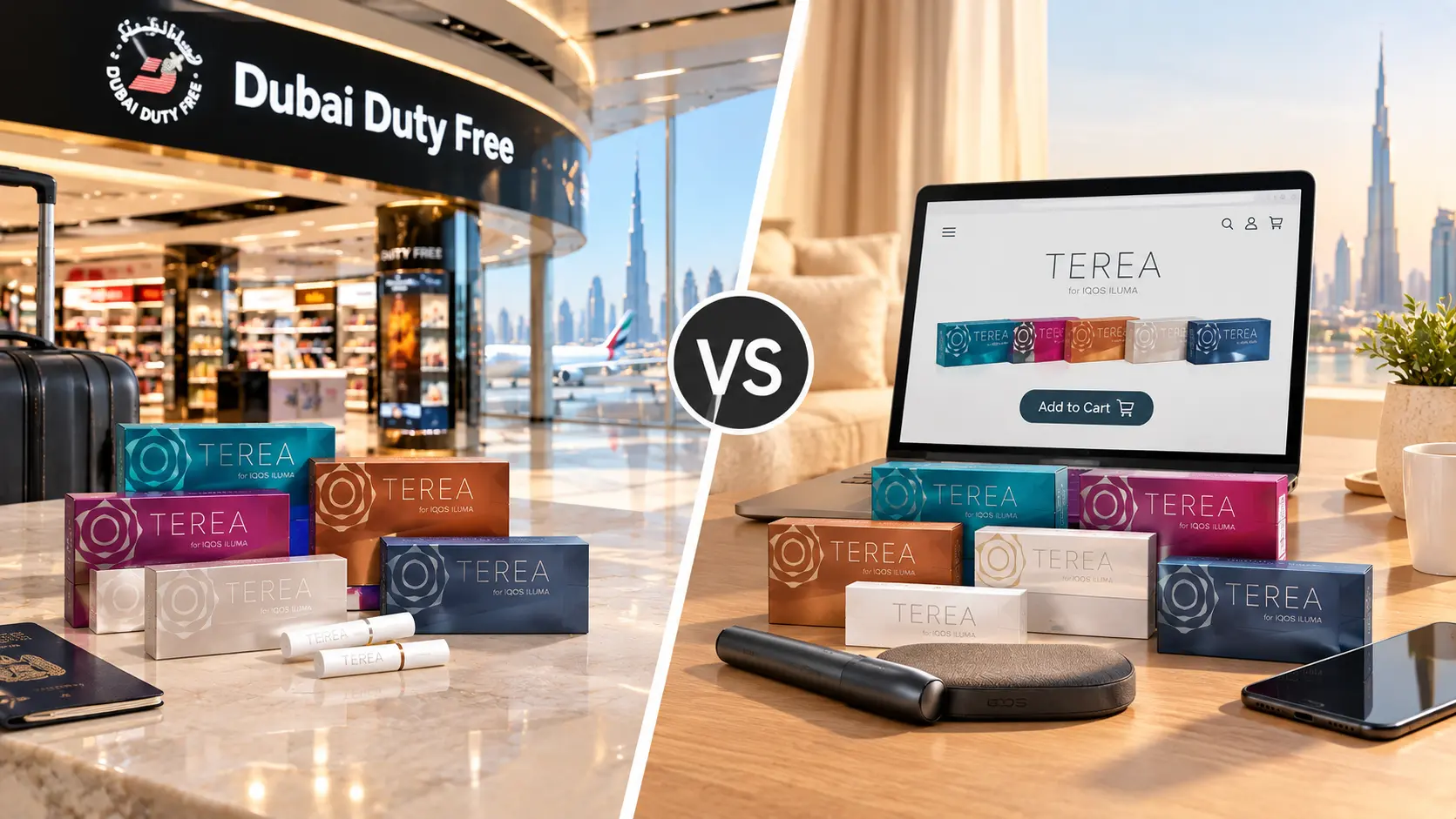 TEREA Dubai Duty Free vs Online Which Is Cheaper in the UAE